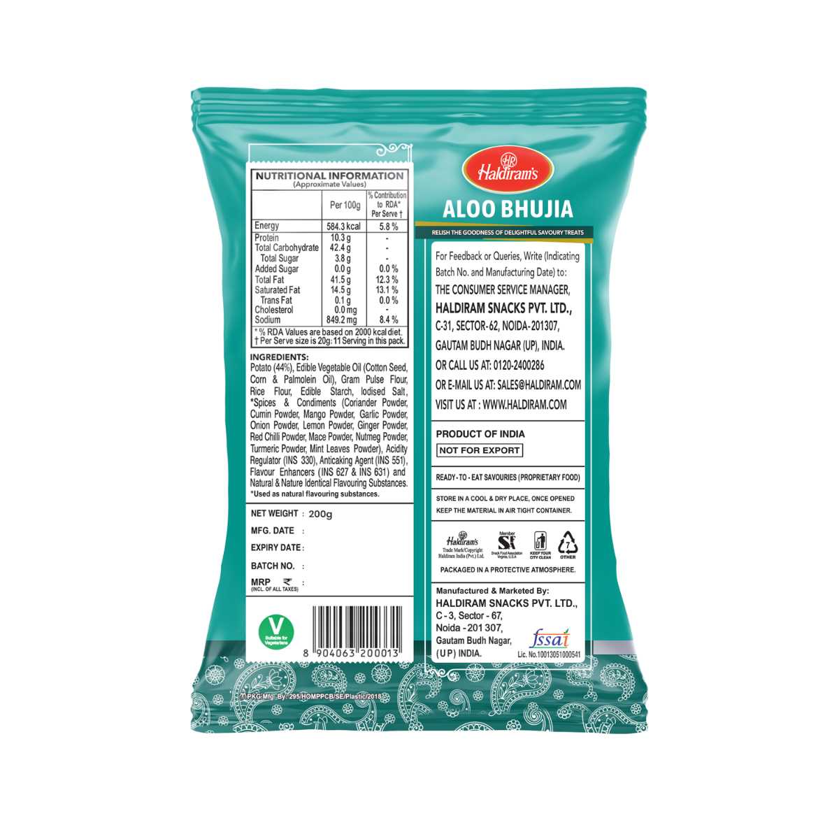 Haldiram - Aloo Bhujia