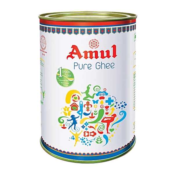 Amul Pure Ghee (White Tin)