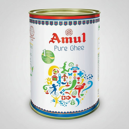 Amul Pure Ghee (White Tin)