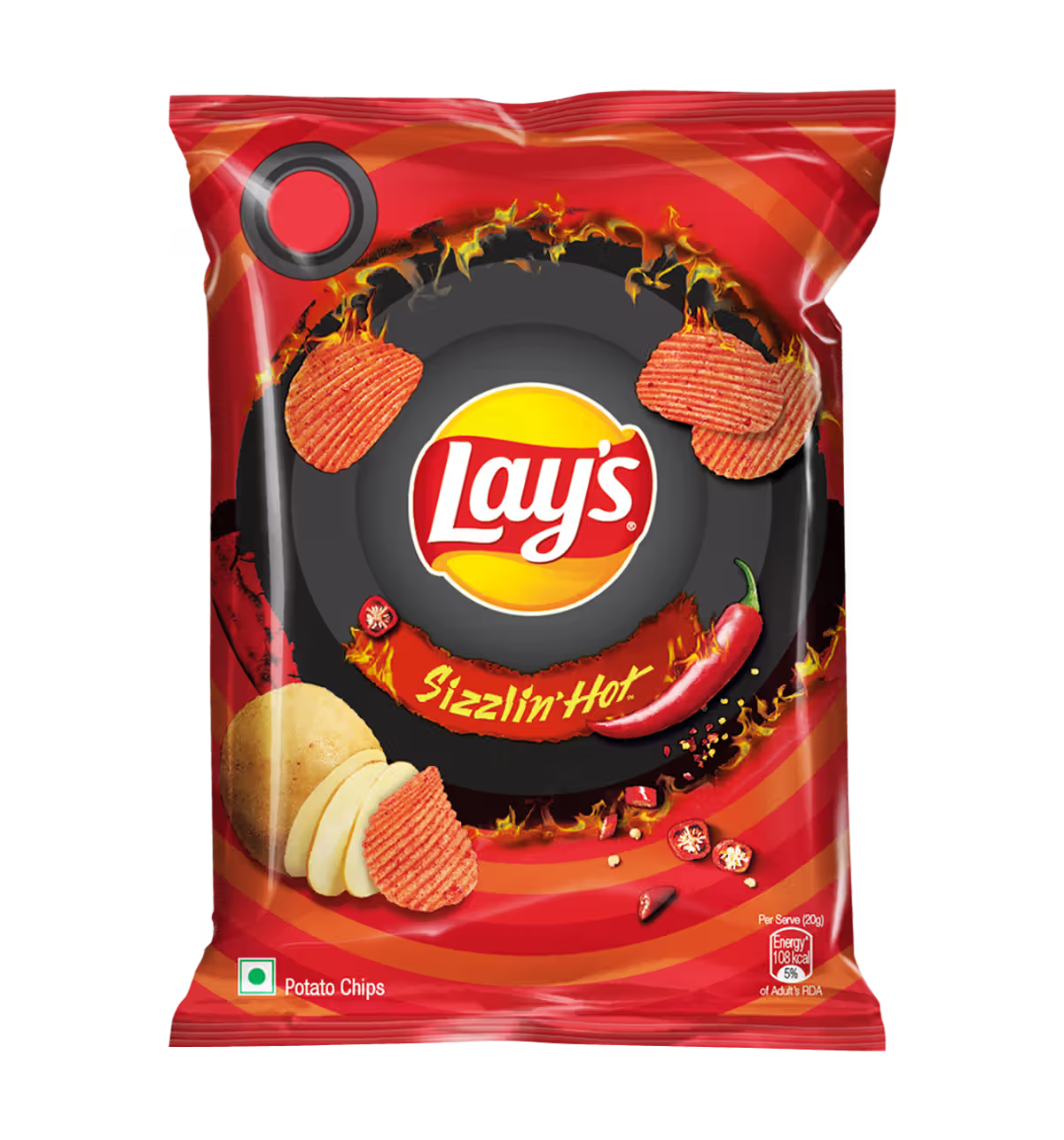 Lays Sizzlin Hot
