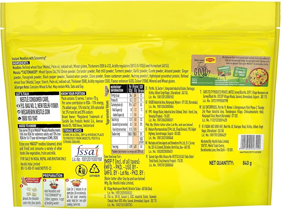 Maggi Masala Noodles